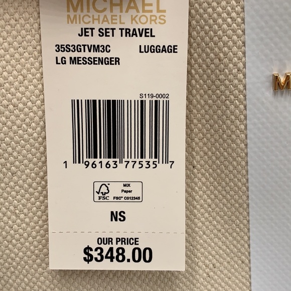 MICHAEL KORS JET SET TRAVEL LARGE MESSENGER CROSSBODY LUGGAGE MULTI COLOR - Picture 16 of 16